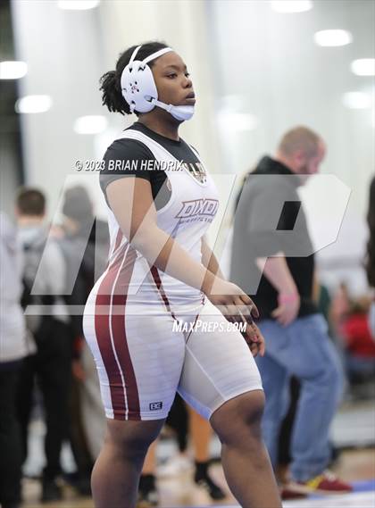 Thumbnail 1 in NCHSAA Women's Wrestling Invitational 2023 photogallery.