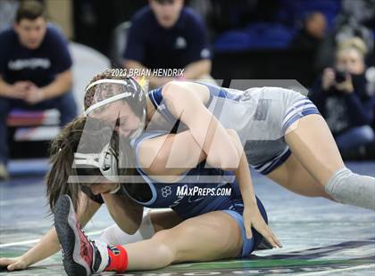 Thumbnail 2 in NCHSAA Women's Wrestling Invitational 2023 photogallery.