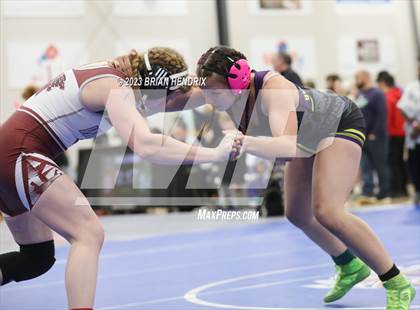 Thumbnail 3 in NCHSAA Women's Wrestling Invitational 2023 photogallery.