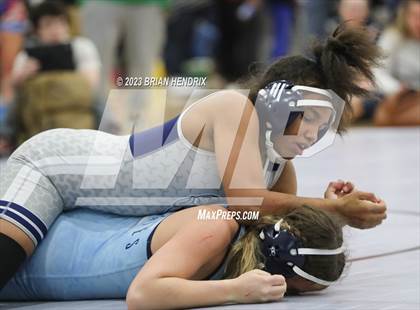 Thumbnail 1 in NCHSAA Women's Wrestling Invitational 2023 photogallery.
