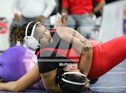 Thumbnail 1 in NCHSAA Women's Wrestling Invitational 2023 photogallery.