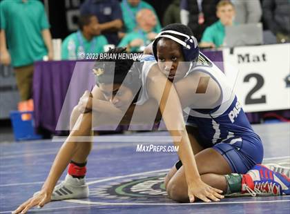 Thumbnail 1 in NCHSAA Women's Wrestling Invitational 2023 photogallery.