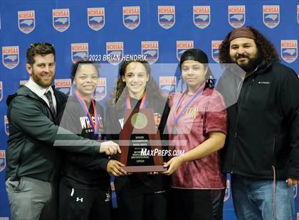 Thumbnail 2 in NCHSAA Women's Wrestling Invitational 2023 photogallery.