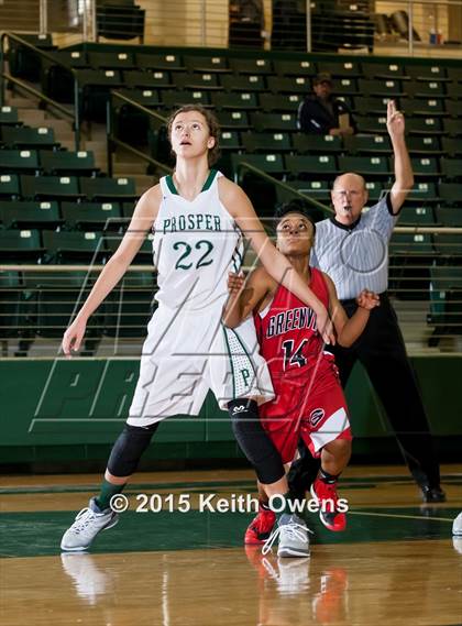 Thumbnail 2 in Greenville vs Prosper (Prosper Holiday Classic) photogallery.