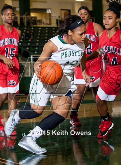 Thumbnail 1 in Greenville vs Prosper (Prosper Holiday Classic) photogallery.