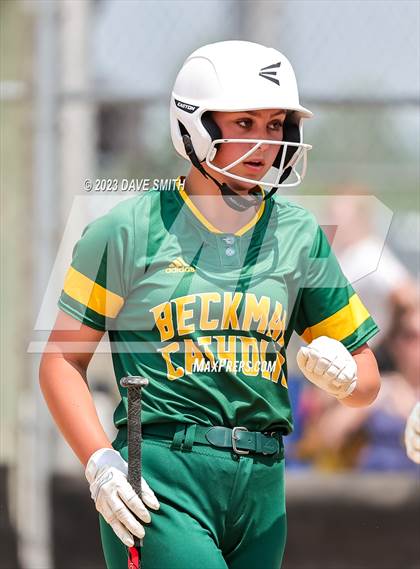 Thumbnail 3 in Beckman vs Monticello (West Delaware Invitational) photogallery.