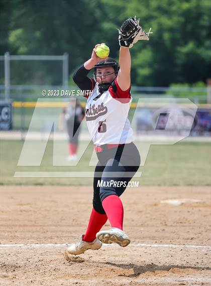 Thumbnail 2 in Beckman vs Monticello (West Delaware Invitational) photogallery.