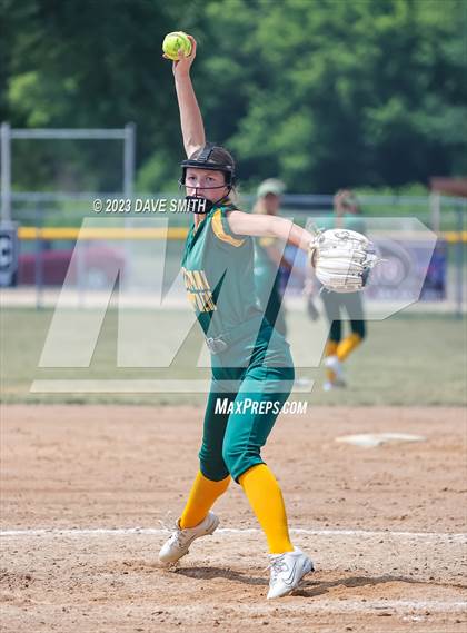 Thumbnail 1 in Beckman vs Monticello (West Delaware Invitational) photogallery.