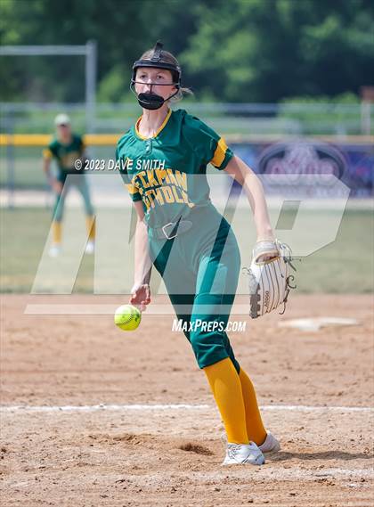 Thumbnail 2 in Beckman vs Monticello (West Delaware Invitational) photogallery.
