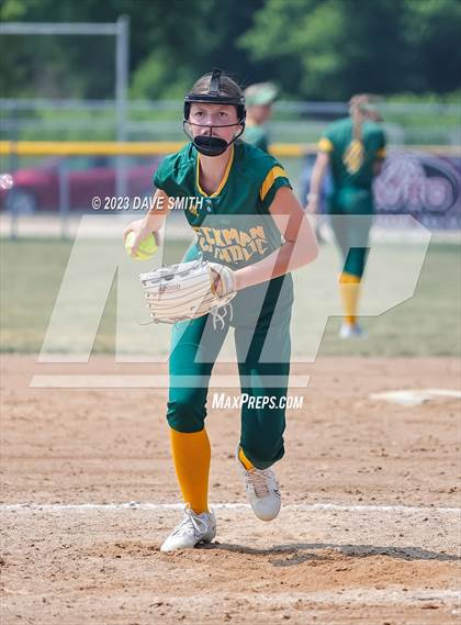 Thumbnail 3 in Beckman vs Monticello (West Delaware Invitational) photogallery.
