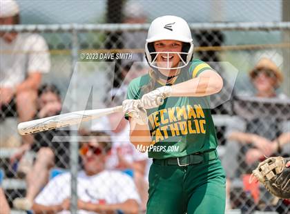 Thumbnail 1 in Beckman vs Monticello (West Delaware Invitational) photogallery.