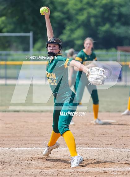 Thumbnail 1 in Beckman vs Monticello (West Delaware Invitational) photogallery.