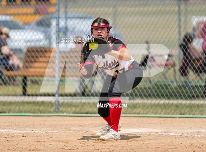 Thumbnail 1 in Beckman vs Monticello (West Delaware Invitational) photogallery.