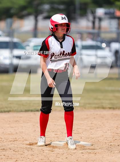 Thumbnail 1 in Beckman vs Monticello (West Delaware Invitational) photogallery.