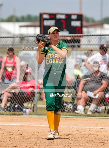 Thumbnail 1 in Beckman vs Monticello (West Delaware Invitational) photogallery.