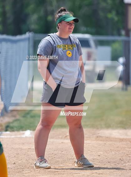 Thumbnail 3 in Beckman vs Monticello (West Delaware Invitational) photogallery.