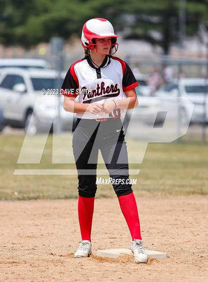 Thumbnail 2 in Beckman vs Monticello (West Delaware Invitational) photogallery.