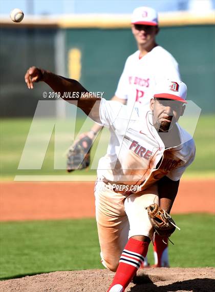 Thumbnail 2 in Doral Academy vs Vauxhall (Bishop Gorman Desert Classic) photogallery.
