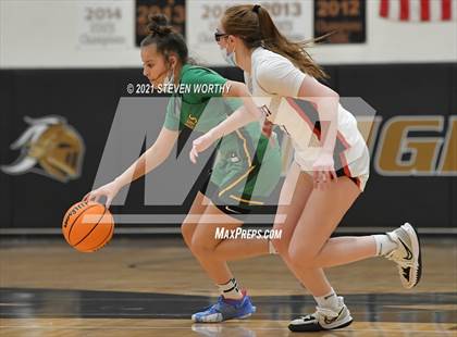 Thumbnail 2 in Cardinal Gibbons vs. Northwest Guilford (Lady Knights Holiday Invitational Final) photogallery.