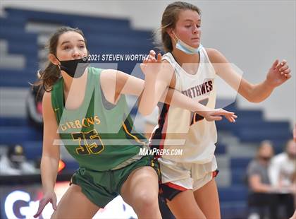 Thumbnail 1 in Cardinal Gibbons vs. Northwest Guilford (Lady Knights Holiday Invitational Final) photogallery.