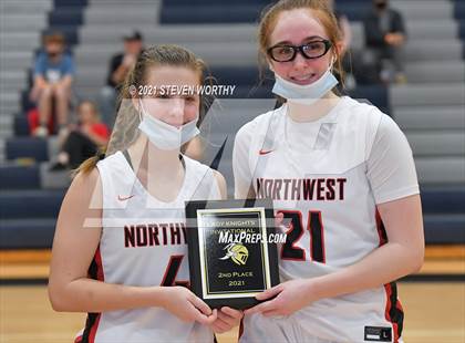 Thumbnail 3 in Cardinal Gibbons vs. Northwest Guilford (Lady Knights Holiday Invitational Final) photogallery.
