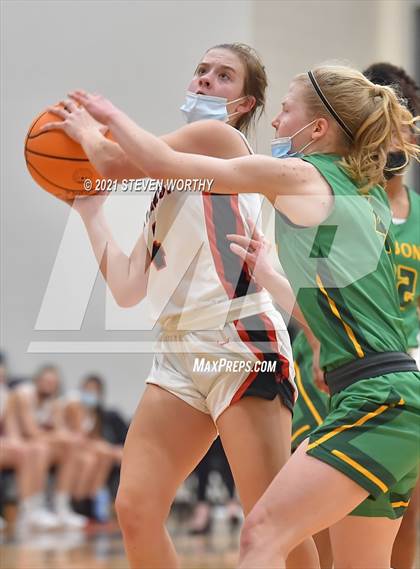 Thumbnail 2 in Cardinal Gibbons vs. Northwest Guilford (Lady Knights Holiday Invitational Final) photogallery.