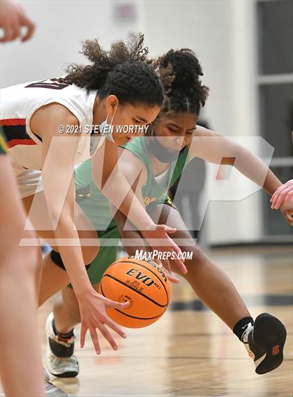 Thumbnail 3 in Cardinal Gibbons vs. Northwest Guilford (Lady Knights Holiday Invitational Final) photogallery.