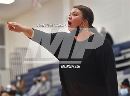 Thumbnail 3 in Cardinal Gibbons vs. Northwest Guilford (Lady Knights Holiday Invitational Final) photogallery.