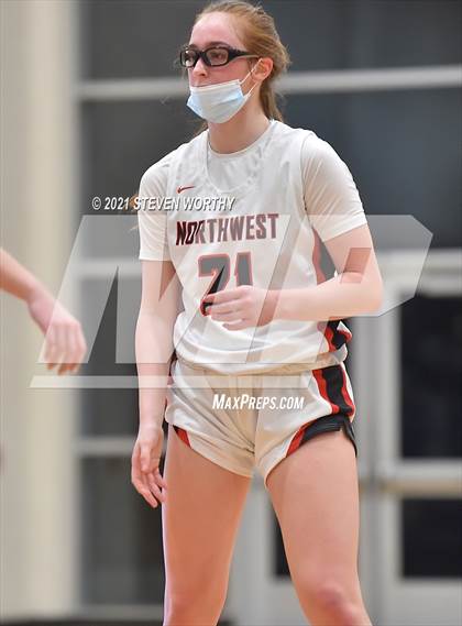 Thumbnail 1 in Cardinal Gibbons vs. Northwest Guilford (Lady Knights Holiday Invitational Final) photogallery.