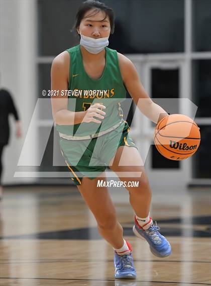 Thumbnail 2 in Cardinal Gibbons vs. Northwest Guilford (Lady Knights Holiday Invitational Final) photogallery.