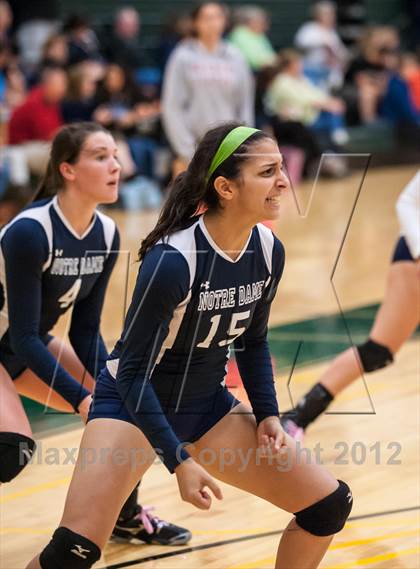 Thumbnail 2 in Barnstable vs Notre Dame Academy (Showcase of Champions Holyoke Gold Semi-Final 1) photogallery.