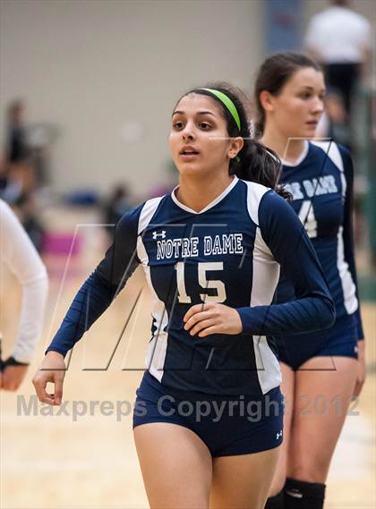 Thumbnail 3 in Barnstable vs Notre Dame Academy (Showcase of Champions Holyoke Gold Semi-Final 1) photogallery.