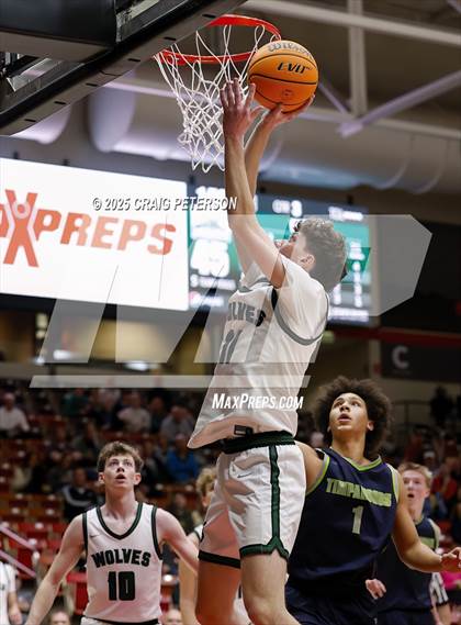 Thumbnail 2 in Green Canyon vs. Timpanogos (UHSAA 4A Quarterfinal) photogallery.