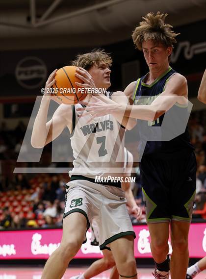Thumbnail 2 in Green Canyon vs. Timpanogos (UHSAA 4A Quarterfinal) photogallery.