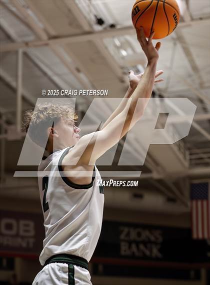 Thumbnail 2 in Green Canyon vs. Timpanogos (UHSAA 4A Quarterfinal) photogallery.