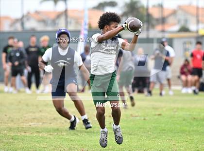 Thumbnail 2 in St. John Bosco vs. Inglewood (Battle at the Beach) photogallery.