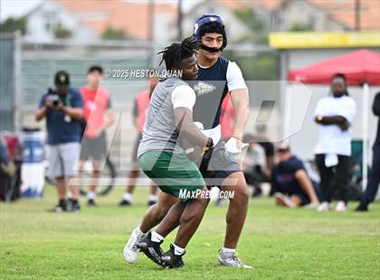 Thumbnail 1 in St. John Bosco vs. Inglewood (Battle at the Beach) photogallery.