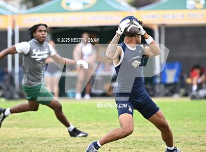 Thumbnail 1 in St. John Bosco vs. Inglewood (Battle at the Beach) photogallery.
