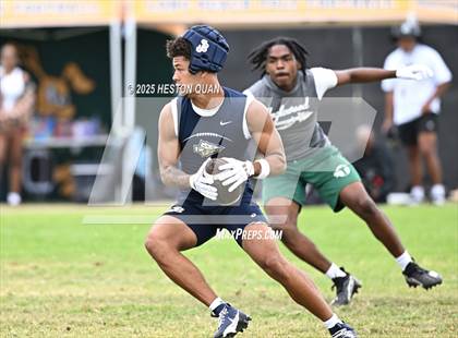 Thumbnail 2 in St. John Bosco vs. Inglewood (Battle at the Beach) photogallery.