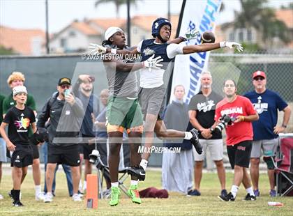 Thumbnail 2 in St. John Bosco vs. Inglewood (Battle at the Beach) photogallery.