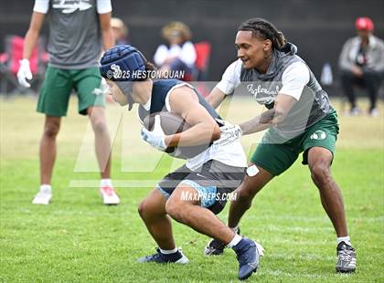 Thumbnail 3 in St. John Bosco vs. Inglewood (Battle at the Beach) photogallery.