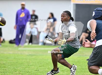 Thumbnail 2 in St. John Bosco vs. Inglewood (Battle at the Beach) photogallery.