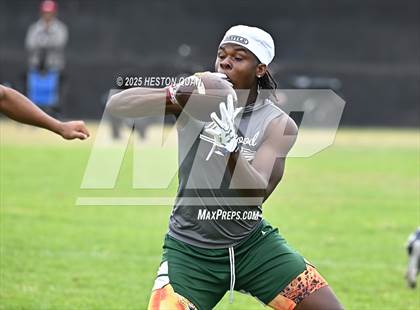 Thumbnail 3 in St. John Bosco vs. Inglewood (Battle at the Beach) photogallery.