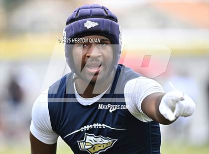 Thumbnail 2 in St. John Bosco vs. Inglewood (Battle at the Beach) photogallery.