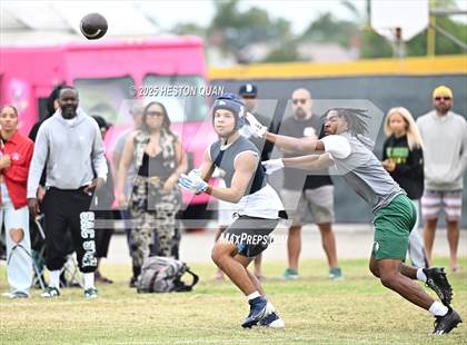 Thumbnail 2 in St. John Bosco vs. Inglewood (Battle at the Beach) photogallery.