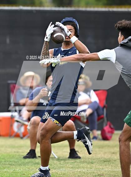 Thumbnail 1 in St. John Bosco vs. Inglewood (Battle at the Beach) photogallery.