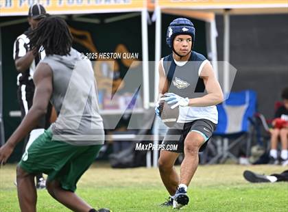 Thumbnail 3 in St. John Bosco vs. Inglewood (Battle at the Beach) photogallery.