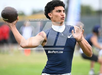 Thumbnail 1 in St. John Bosco vs. Inglewood (Battle at the Beach) photogallery.