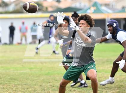 Thumbnail 3 in St. John Bosco vs. Inglewood (Battle at the Beach) photogallery.