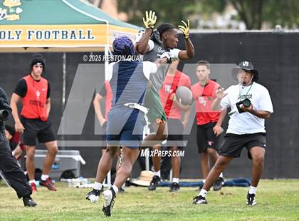 Thumbnail 1 in St. John Bosco vs. Inglewood (Battle at the Beach) photogallery.